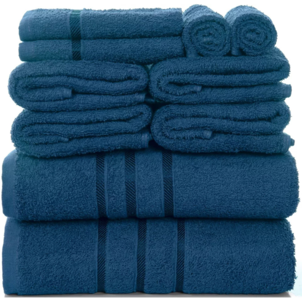 Luxury Cotton 10-Piece Terry Towel Bale Set - Image 5