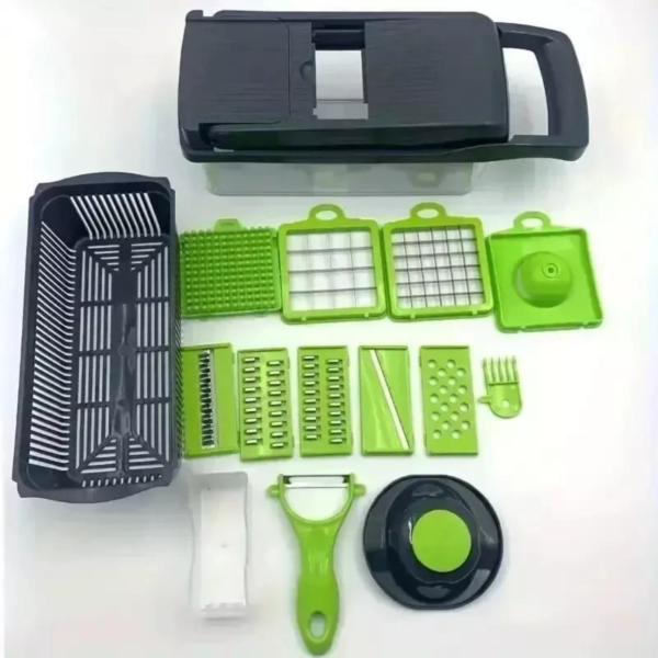16-in-1 Multi-Functional Vegetable & Fruit Chopper - Image 4