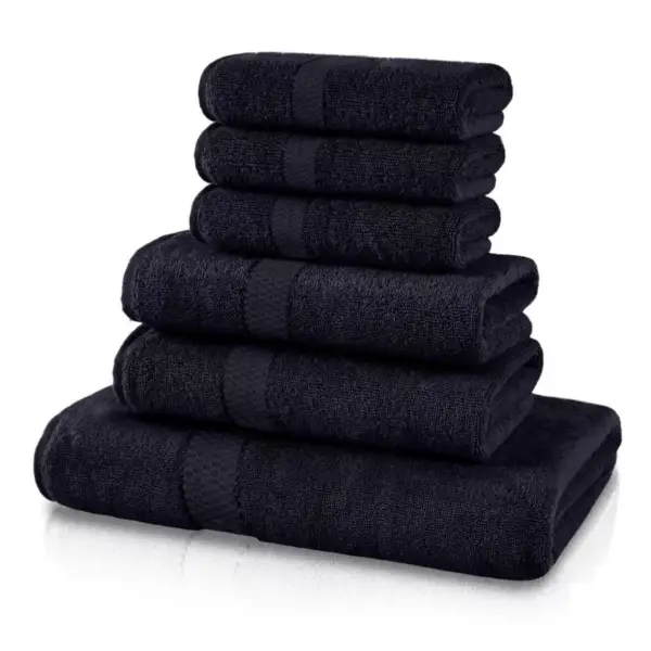 LUXURY COTTON 6PC TOWEL BALE SET - Image 2
